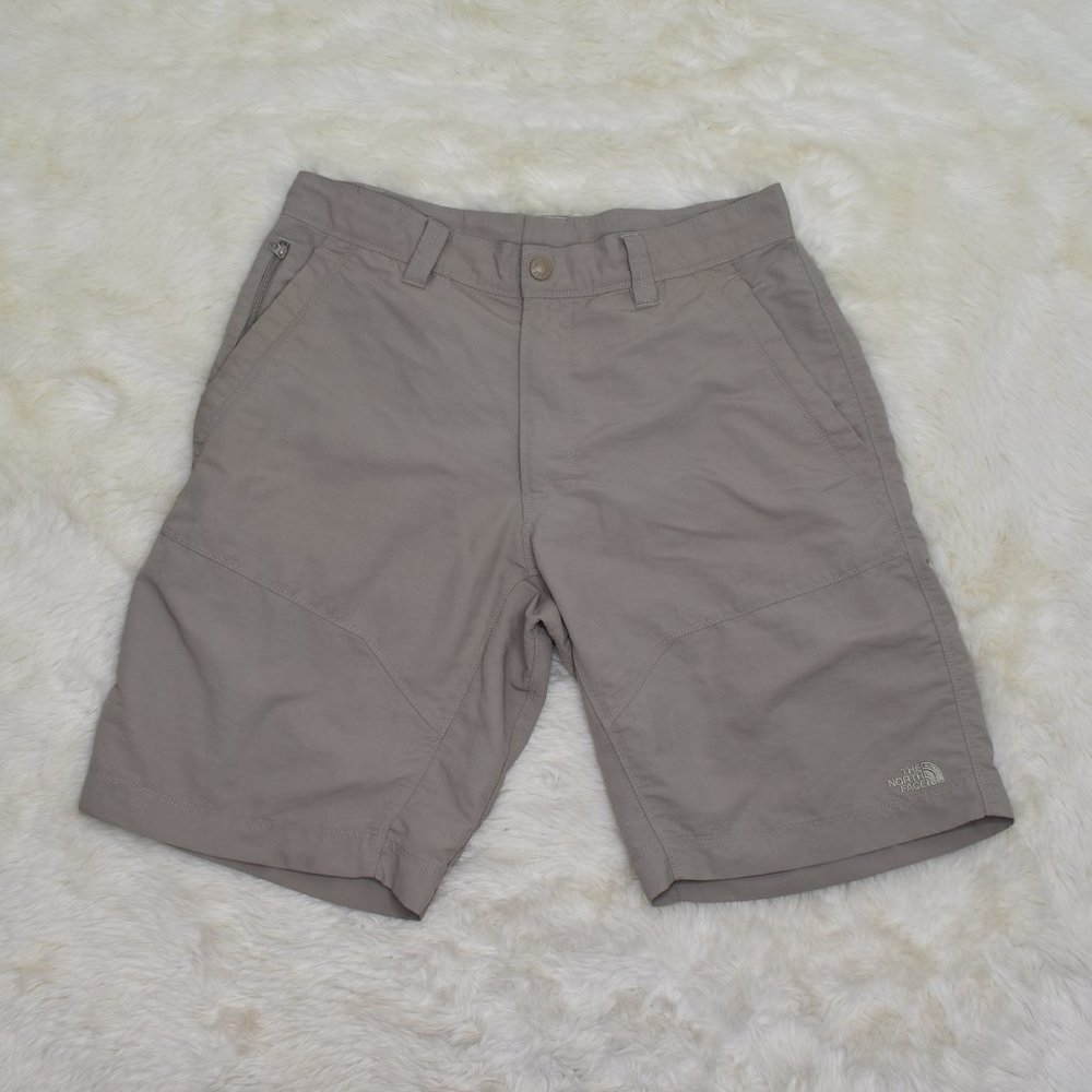The‎ North Face Men's Size 34 Khaki Tan Hiking Outdoor Shorts Cargo Nylon Casual